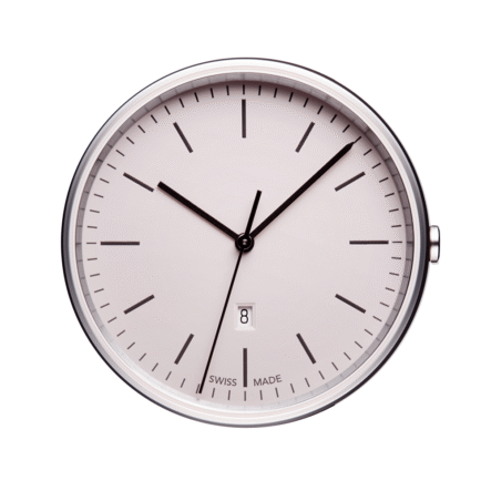 M38 Women’s date watch in polished steel